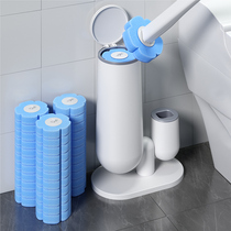 Disposable toilet brush household no dead corner washing toilet brush set toilet cleaning artifact
