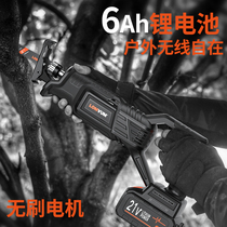 Germany imported brushless lithium high-power reciprocating saw household chainsaw handheld rechargeable sabre saw electric saw