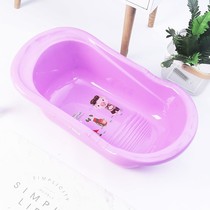 Baby bath tub large can sit and lie universal baby tub children children newborn thickened bath tub supplies