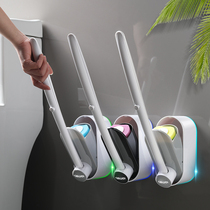 Disposable toilet brush Wall-mounted throwable advanced toilet artifact brush no dead angle household toilet set