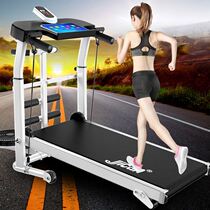 Treadmill flat type simple household foldable small electric multi-function 2021 sports fitness equipment men