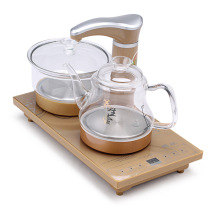 Fully automatic on the kettle electric heating kettle household glass smart pumping type teapot induction cooker tea set set