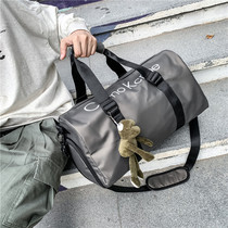 Travel Package Male Fitness Sport Dry Wet Separation Waterproof Large Capacity Carry-on and short trips Accommodating Bag Women