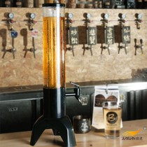 Beer barrel with faucet glowing wine turret bar special container dispenser creative beer fruit juice wine Net Red