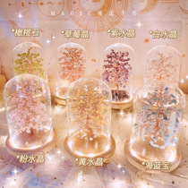 Increased version of luminous energy Tree natural crystal ornaments Make a Wish