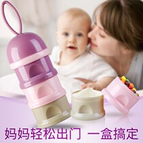 Baby Triple Out Milk Powder Kit Portable External with Mistler Milk Box Mini-Compartment Box Mini