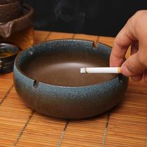 Large number ashtrays Creative personality Ceramic Smoke Cylinders Home Retro Chinese Living Room Light Extravagant Office Tide Smoke Cylinders