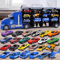 Childrens Toy Car Daquan Childrens Car Boy 2021 New 5-year-old Fire Engineering Set Combination