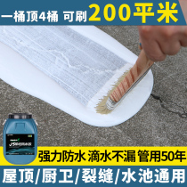 JS waterproof coating roof bungalow kitchen bathroom leak-proof glue exterior wall pool fish pond repair King material