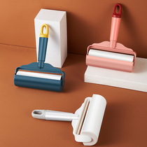 New contrast color sticky hair roller tearable roller roll paper Portable clothes hair remover brush Pet supplies