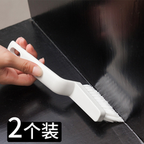 Bathroom Corner Brush Toilet Tile Floor Slit Cleaning Brush Kitchen Go Dead Angle Brush Hard Hair Small Brush