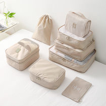 Travel storage bag sub-pocket underwear portable clothes clothing waiting to be produced bag luggage storage bag finishing bag