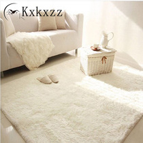 KXKXZZ Nordic home white living room carpet bedroom full bed side blanket cloakroom mat floating window blanket custom