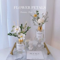 Fire scented candle essential oil ins wind ornaments home room lasting air freshener Tanabata Gift Bouquet