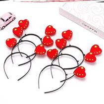 Primary school kindergarten sports headgear opening ceremony entrance refueling performance atmosphere creative props hair hoop hairclip