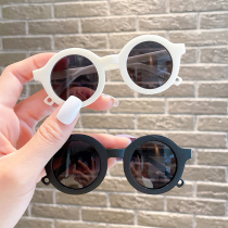 Children sunglasses Baby sunglasses Men and women Anti-UV wave Fashion Korean version shading outdoor sunscreen