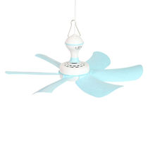 Small ceiling fan student dormitory fan mosquito net ceiling fan silent bed mini home bedroom small electric fan Big Wind