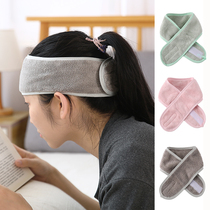 Net red hair band wash face with female simple mask head hoop headgear cute hair hoop hair bundle hair card headdress Korea