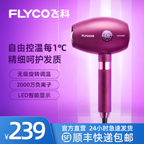 Feike hair dryer household does not hurt the hair constant temperature quick-drying hair dryer high power negative ion light tone wind hair care