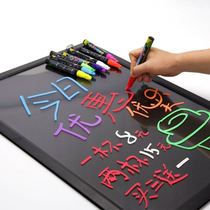 Handwritten blackboard luminous LED fluorescent board special pen advertising erasable marker pen luminous board highlighter color note
