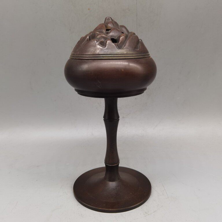 銅製 博山炉 焚香炉 仏具盤香炉 茶道置物 装飾品 工芸品 博山炉纯铜-博山炉纯铜促销价格、博山炉纯铜品牌- 淘宝