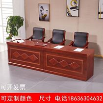 Conference table presiding over the conference room lecture table double organization speech learning office speech meeting