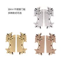 304 stainless steel European style courtyard door decoration accessories door and window fence easy welding stamping European accessories