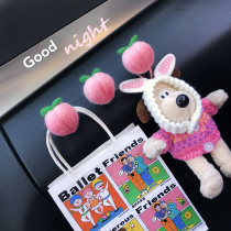 Water Honey Peach On-board Hook Car Fragrant front Deputy driving Sticky Hook Cute Containing in the car Fragrance decoration Supplies