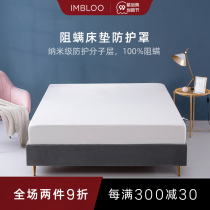 Summer class A high-end waterproof anti-mite antibacterial bed hat children urine septum breathable Simmons mattress protective cover bed cover