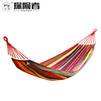 Explorer hammock outdoor swing home bedroom college students indoor single double sleeping hanging chair anti-rollover