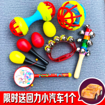 Newborn baby toys 0 to 3 months 2 rattles 4 can bite 6 early education puzzle 8 baby rattle 5 newborn