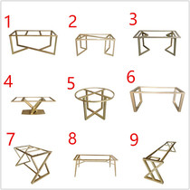 Custom Wrought iron table legs Table legs Table frame Marble dining table Office desk Large plate table bracket Coffee table bar metal feet