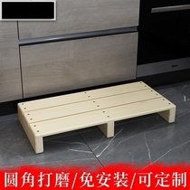 Step foot pedal pad high step step height height pedal anticorrosive wood chair toilet ladder office first floor