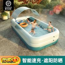 Baby swimming pool swimming tank childrens swimming pool home foldable large outdoor large dog children Baby Baby