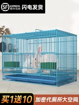  Rabbit cage Large free space rabbit cage breeding farm breeding dedicated indoor and outdoor stainless steel rabbit cage