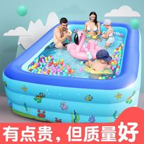 Swimming pool home adult outdoor inflatable large small children Indoor Super High waterproof cloth Princess paddling pool