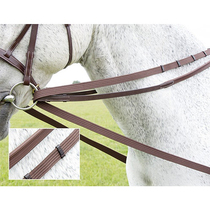 British shires vice reins black brown horse equipment webbing new Rui harness 8218031