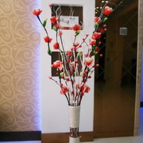 Songmin fake flower leaf vein flower living room floor arrangement interior decoration decoration decoration dry flower bouquet anti floral flower Flower