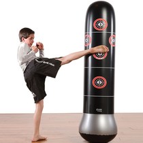 Childrens inflatable boxing fitness boy fitness sandbag Tumbler Sanda vertical taekwondo sandbag Home fitness