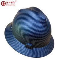 Dapingshan Camel Darinwell Carbon Fiber Color Big Edge Construction Site Helmet Helmet Men Building Anti-smashing Anti-collision Safety