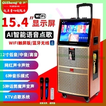 Shangqiqisheng intelligent audio comes with KTV song system sound card repair shake sound with the same 4