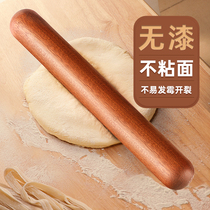Wusandwood rolling pin noodle stick artifact solid wood noodle stick home large small baking dumpling skin special rolling noodle strip
