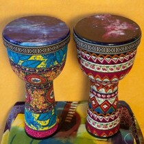 8 inch African beginner drum hand beat Yunnan adult Lijiang tambourine kindergarten childrens drum students non-tuning pvc