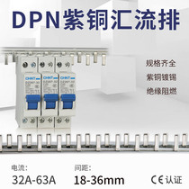 1P N leakage circuit breaker 25A32A40A50A63A air switch DPN single P bipolar copper bus