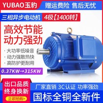 Factory direct YE2-4 pole 0 37-315KW three-phase asynchronous motor National standard motor copper 380V motor