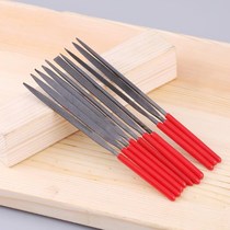 File set woodworking polishing tool contusion knife steel file metal triangle semicircle mini plastic file