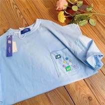Japanese Academy style short sleeve T-shirt female summer loose Korean version of original style vintage Tide brand half sleeve hipster coat