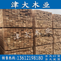 Wooden springboard construction site with wooden square construction site with square wood strip solid wood 4 meters template support mold wood square wood bamboo glue board