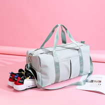 Dry Wet Separation Fitness Bag Short Distance Travel Luggage Bag Bag Independent Shoes Position Waterproof Swimming Diagonal Satchel Handbag