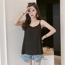 Radiation-proof pregnant woman camisole pregnancy r period bottom camisole loose chiffon top summer short section